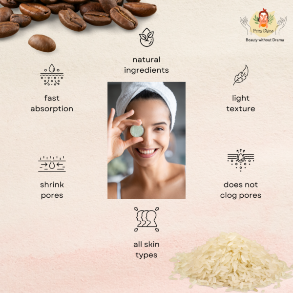 Organic product for dark circles